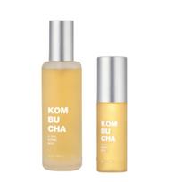 ElishaCoy Kombučos Gyeol Biome Purškiklis Rinkinys | Veganinis Odos Barjero Drėkinimas (100ml + 50ml)