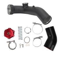 Air Intake Turbocharger Pipe Kit Inlet Tube Hose W Blow Off Valve Fit for N55 Engine