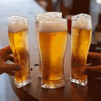 4 in 1 Acrylic Beer Mug 4PCS Beer Mug Party Holiday Birthday Supplies Drink Beer Mug skaidri