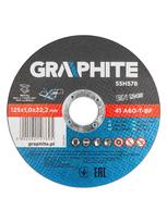 Metalo pjovimo diskai GRAPHITE 125 x 1,0 x 22,2 mm (10 vnt.)
