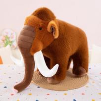 Plush toys prehistoric mammoth elephant wholesale doll machine home decoration 40cm【0.4kg】