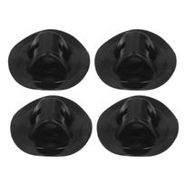 4 vnt. 76 mm guminės valties variklio tvirtinimo laikiklio sagtis Juoda variklio tvirtinimo laikiklio sagtis baidarėms