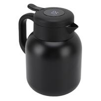Vacuum Insulated Teapot with Infuser 1500ml Temperature Digital Display Stainless Steel Hot Cold Retention Pot for L juoda