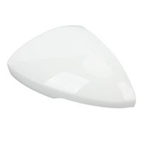 Rearview Mirror Caps Stylish Impact Resistant Car Door Wing Mirror Cover Replacement for Cruze 2017 to 2019 White Left: balta