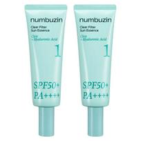 Numbuzin No.1 Clear Filter Sun Essence SPF50+ PA++++ 50ml (2pcs) – Broad Spectrum Shield, Daily Sun Care, Korean 50ml (2pcs)