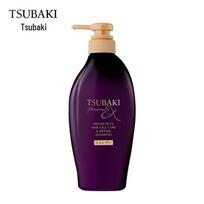 TSUBAKI Švytėjimo suteikiantis ir atkuriamasis šampūnas nuo lūžinėjimo