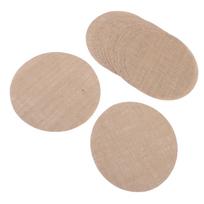 13 Pcs Burlap Placemat 12 Inch Round Rustic Jute Table Mat for Rural Wedding Farmhouse Gathering