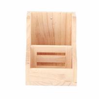 Rabbit Hay Feeder Wood Food Manger Hay Dispenser Wooden Rack for Bunny Guinea Pig