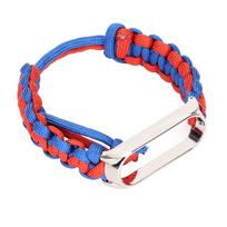 Umbrella Cord Wrist Strap for Xiaomi Mi Band 6 5 NFC Watch Adjustable Replacement Wristband Type 2