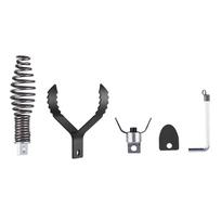 5pc/Set Drain Auger Drain Snakes Drill Attachment For Efficient Pipe Cleaning In 4-8Inch Pipe for PioneerWorks 1