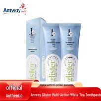 Amway Glister Multi-Action Whitening Toothpaste (Original Flavor) originalaus skonio daugiafunkcinis balinantis dvigubas pakuotės rinkinys 200g x 2 spalva