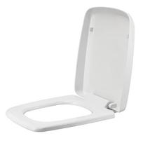 Kvadratinis WC dangtis PP Storas WC dangtis Lengvai montuojamas Švarus Modernus Vonios kambario Aksesuaras Namų Komfortui