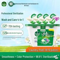 Dettol Antibakteriniai skalbinių kapsulės