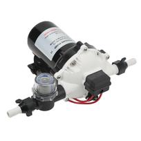 12V savaime užsipildantis diafragminis siurblys, didelis srautas 5.0 GPM, 60 PSI, efektyvus vandens siurblys kemperiui, jachtai