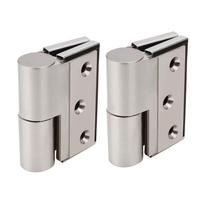 2Pcs Set Door Hinge Replacement Hardware Accessories for Bathroom Door Partition