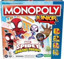 "Hasbro Gaming Monopoly Junior": , stalo žaidimas vaikams nuo 5 metų, animacinis piešinys, vaikiški stalo žaidimai