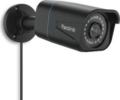 "Reolink" 4K išmanioji PoE lauko stebėjimo kamera su asmens, transporto priemonės ir gyvūno aptikimo funkcija, 8 MP IP kamera su "MicroSD" kortelės lizdu, garsu, IR naktinio matymo funkcija, atspari vandeniui, "Time Lapse", RLC-810A, juoda