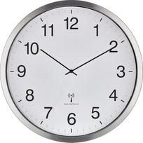 TFA Dostmann XXL 60.3548.02 Radijo bangomis valdomas sieninis laikrodis Analoginis 50 cm skersmens metalinis rėmas Didelis ciferblatas Baltas (L) 508 x (W) 65 x (H) 508 mm