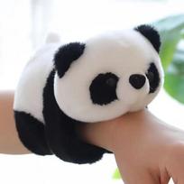 Panda Pop Žiedinė apyrankė Pliušinis žaislas Lėlė Lėlė Automobilio aksesuarai Aktyvumo dovanos Riešo aksesuarai Lėlė About 23cm