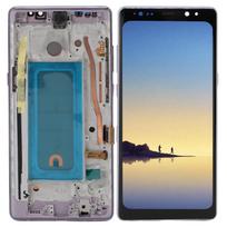 Screen Replacement for Galaxy Note 8 N9500 N950U N950F N950N N950W TFT LCD Touch Screen Digitizer Assembly with Frame violetinė