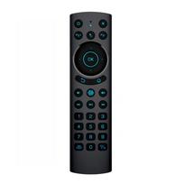 Pakaitinis BT 5.0 balsu valdomas pultelis G20S BT PRO su 2.4G belaidžiu apšviečiamu IR mokymosi giroskopu-oro pele Android TV priedėliui PC