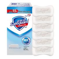 Safeguard 99,9% apsauga nuo mikrobų kietas muilas 6 vnt.