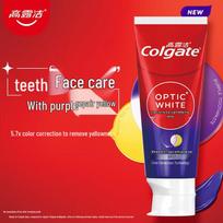 Colgate Optic White spalvą koreguojanti balinamoji dantų pasta (80g x 2) 80g*2