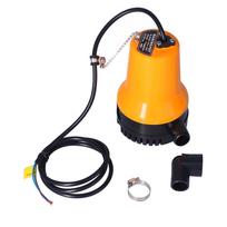 12V Jūrinis Elektrinis Denkio Siurblys Panardinamas 5400aps/min Horizontalus Velenas Mentelės Pavara orange