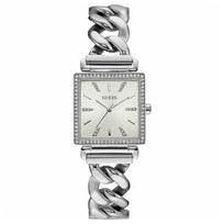 Guess Silver Stainless Steel Strap Women's Quartz Watch - W1030L1 sidabras