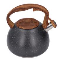 Whistling Tea Kettle 3L Large Capacity Fast Heating Stainless Steel Whistling Kettle with Ergonomic Handle for Home L