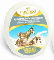 NAUMED asilų pieno ekstrakto kempinės muilas 135g 1 PC