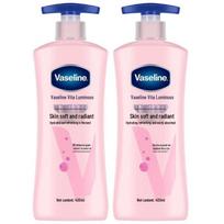 Vaseline Vitamin Brightening & Repair Body Lotion (2-Pack, 400ml)