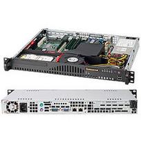 Super Micro Supermicro SC512 203B - Rack-Montage 1U - ATX 200 Watt - Schwarz - USB (CSE-512-203B)