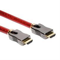 Roline - HDMI-Kabel mit Ethernet - HDMI männlich zu HDMI männlich - 2 m - Doppelisolierung