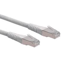 S-FTP- PiMF- patch cable Cat.6, 15m, grey, 15 m, Cat6, SF-UTP S-FTP , RJ-45, RJ-45