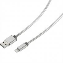 VALUE - iPad-/iPhone-/iPod-Lade-/Datenkabel - Lightning / USB 2.0 - USB Typ A, 4-polig (M) - Lightning (M) - 1.8 m - abgeschirmt - Schwarz - für Apple iPad Air, iPad Air 2, iPad mini, iPad mini 2, 3, iPad with Retina display (4th generation), iPhone 5, 5c, 5s, 6, 6 Plus, iPod nano (7G), iPod touch (5G) (11.99.8322)