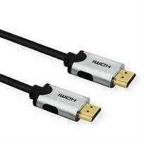 VALUE Ultra High Speed - HDMI-Kabel mit Ethernet - HDMI männlich zu HDMI männlich - 3 m - Doppelisolierung - Schwarz - unterstützt 8K 30 Hz (7680 x 4320)