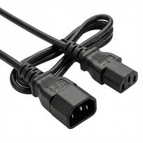 Bachmann - Stromkabel - IEC 60320 C14 bis IEC 60320 C15 - 3,0m - Schwarz (356.1258)