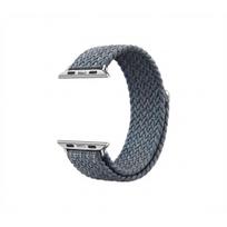 GUAN Premium Armband für Apple Watch, Grau/Blau, 40mm, 41mm, 38mm, 42mm (Series 10/11), GA-MAG-BNDA-P-CGBS
