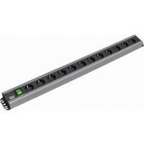 Bachmann 300.005 unidad de distribución de energía (PDU) 12 salidas AC 2U Negro, Gris