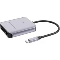 Conceptronic Card USB 3.2 Gen2 CFast SD/TF 4.0 UHS-II - Card-Reader - CompactFlash ATA Serial Transfer (CFast) (BIAN09G)