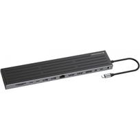 Conceptronic 14-1 Dock USB-C->2xHDMI DP 2xUSB-C 3xUSB-A+ sw (DONN32B)