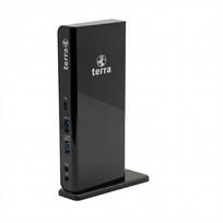 TERRA MOBILE Dockingstation 732 USB-A/C Dual Display inkl.5V/4A Netzteil, USB-A/C Kabel zu Notebooks (1480379)