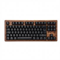 SKILLER SGK50 S4 Gen2 Wood PBT (holz/schwarz, IT-Layout, Gateron G Pro 3.0 Yellow)