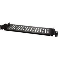 LogiLink - Rack - Regal - Schwarz, RAL 9005 - 1U - 48.3 cm (19) (SF1C25B)