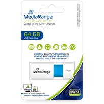 MEDIARANGE USB stick 64GB USB 2.0 Colour Edition light blue - Flash memory - unsorted