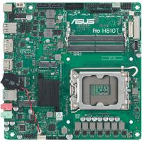 ASUS PRO H810T-CSM - Motherboard - Thin mini ITX - LGA1851-Sockel - H810 Chipsatz - USB-C 3.2 Gen 2x2, USB 3.2 Gen 2, USB 3.2 Gen 1 - Gigabit LAN - Onboard-Grafik (CPU erforderlich) (90MB1LGM-M0EAYC)