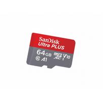 SanDisk 64GB Ultra PLUS microSD 150MB/s+SD Adapt - 150MB/s