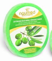 NAUMED Alyvuogių aliejaus muilas kempinėje 135g 1 PC