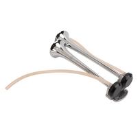 Dual Trumpet Air Horn 130dB Loud Train Horn 12V With Compressor for Car Truck Boat